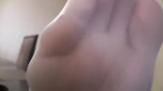 Mixed Girl Feet | Sasha Fox | Smelly Nylon Feet | Foot Humiliation! JOI POV