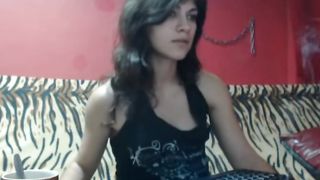 MeercyLove Flexing and Smoking on Webcam 1