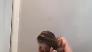 Pusicam Naked Girl Playing with her Feet