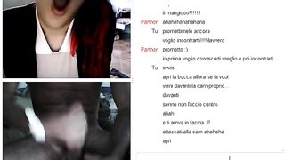 Amazing Cumshot of Big Cock for Italian Omegle Girl Red Hair Chatrandom