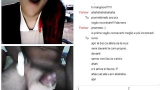 Amazing Cumshot of Big Cock for Italian Omegle Girl Red Hair Chatrandom