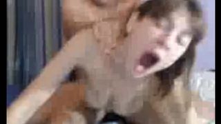 Skinny Busty Spanish Babe Hard Doggystyle