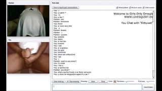 Teen Tease while Masturbating Omegle Chatroulette Chatrandom