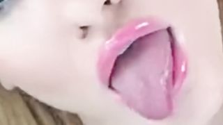 Patricia Goddess Sexy Lips Close-up Compilation