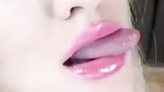 Patricia Goddess Sexy Lips Close-up Compilation
