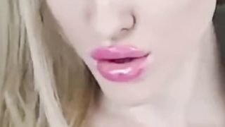 Patricia Goddess Sexy Lips Close-up Compilation