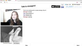 Omegle Big Dick Girls Reactions #3