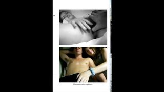 Omegle Couple Watches us Masturbate then she gives him a Handjob