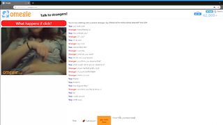 Omegle #2 Huge Tease Plays with herself on Cam