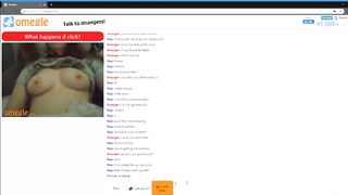 Omegle #2 Huge Tease Plays with herself on Cam