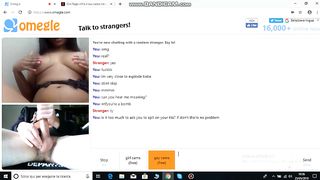 Focosa Tettona Su Omegle Mi Accontenta e Sborro