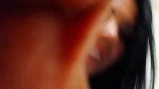 Amateur girl plays front the webcam - video 1