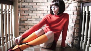 Horny Velma gets alone time