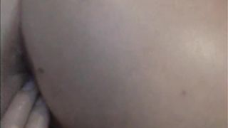 Amateur anal creampie