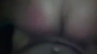Horny, amateur babe is eagerly sucking dick in the middle of the night and enjoying it