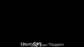 NANNYSPY BUSTED webcam nanny Kimmy Granger fucks to keep job