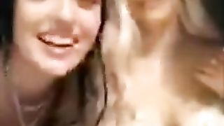 Girls Flashing on Webcam