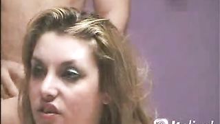 IT'S LIVE - Cam No Sound: Blonde Fucked In Front Of The Webcam