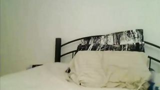 Sexy Blonde plays with dildo on webcam HD