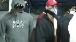 French Gangbang Interracial