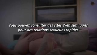 Horny amateur woman is getting fucked in front of a hidden camera, during the day