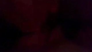 Flirty, amateur brunette is sucking her best friend's cock as deep as she can, before getting fucked