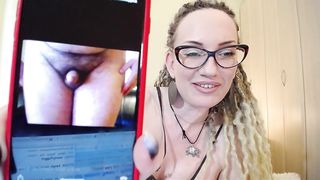 Wussy Wimp faggot SPH and strap on