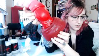 Fucking multiple Large Bad Dragon Toys hard riding Nova Apollo unboxing vid