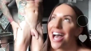 nsfw famous tiktokers with new naked Tiktok dance getting spanked and fucked doggy in 4k