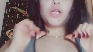 Sexy babe on snapchat feeling good