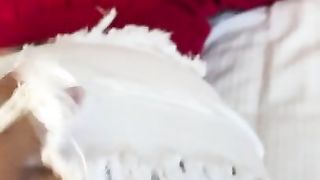 Aida Cortes sex tape! touching her tight pussy from behind!!