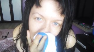 my sweet pie misses your tongue. naughty milf and her plump pussy fingering big lips from GinnaGg