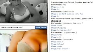 Horny French Teen On Chatroulette