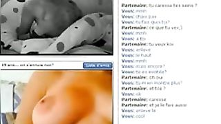 Horny French Teen On Chatroulette