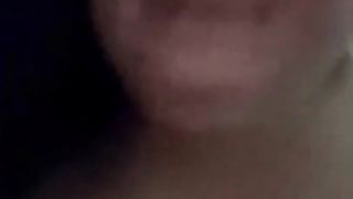 BBW gets throat fucked by her Dom and is rewarded with a rough fuck and creampie- Her POV