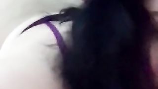 BBW gets throat fucked by her Dom and is rewarded with a rough fuck and creampie- Her POV
