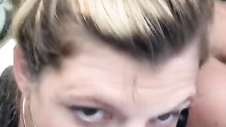 Fucking stranger at Walmart public sex pawg