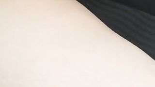 Step son hand slip under step mom mini skirt and fuck in the car