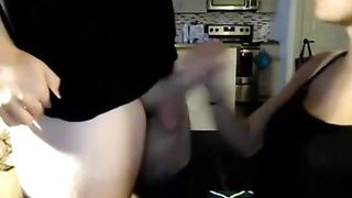 Blonde Beauty Sucks Her Teenage Boyfriend S Cock