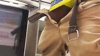 The Nasty Maintenance Man milking that big ass dick again(Very Cummy Ending)