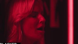 BLACKED Gorgeous artist Rachel seduces her model Isiah