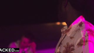 BLACKED Shy Talia seduces her longtime crush on holiday