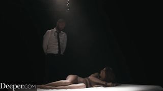 Deeper. Ashley Lane Gets Left Hanging