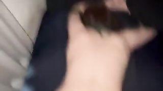 Fucking my tinder hookup In the barracks without a condom