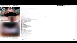 Teen with Massive DD Boobs Fucks her Pussy with a Brush