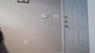 Chelseasparrow Opens Door Naked to a Pizza Del