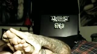 Dirty Foot Worship and Masturbation. Hot as Fuck.
