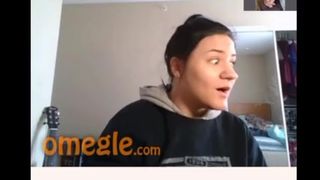 Cute Omegel Teen Reacts to my BBC (no Sound)
