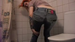 The Cutest Girl on Earth Wetting her Jeans!