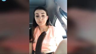 Ashley Moore - Playing in Car